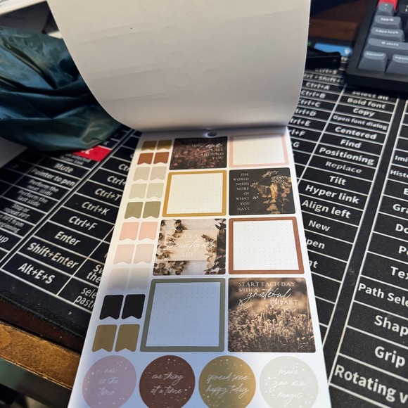 Happy Planner Moody Florals Classic Sticker Sheets 947 Pieces 2022 - Picture 7 of 7